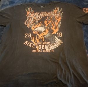 Mens Affliction 2018 Biketoberfest Tshirt
